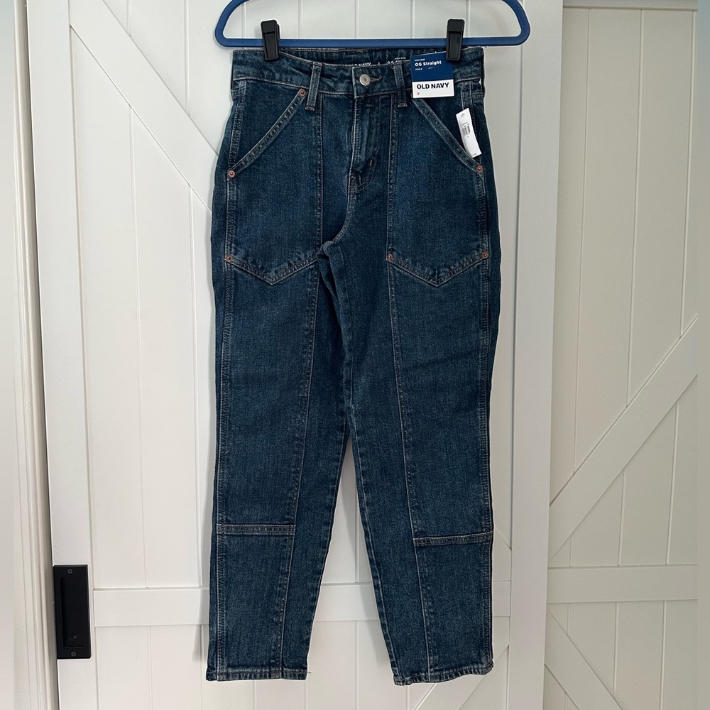 Women's Old Navy High-Rise OG Straight Ankle Denim Jeans – Size 2 – NWT